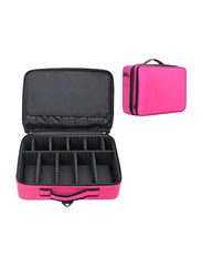 Professional Make-Up Organizer Bag, 372003246, Black/Pink