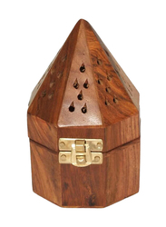 Pyramid Incense Censer, Brown