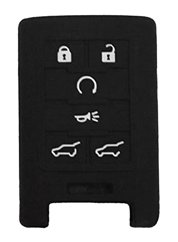 

Na 3-Button Car Key Cover for Honda, Black