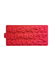 3D Silicone Cake Mold Decoration Large Shape Alphabet Letters, Red