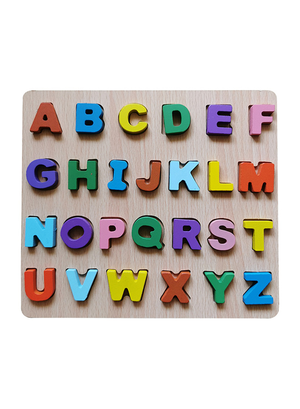 

Generic Alphabet ABC Upper Case Letter Wood Montessori, Ages 3+