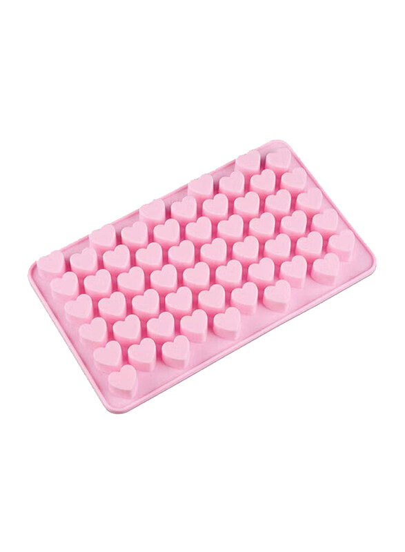 

Generic Heart Shape Silicone Moulds, CH-1, 55grams, Pink