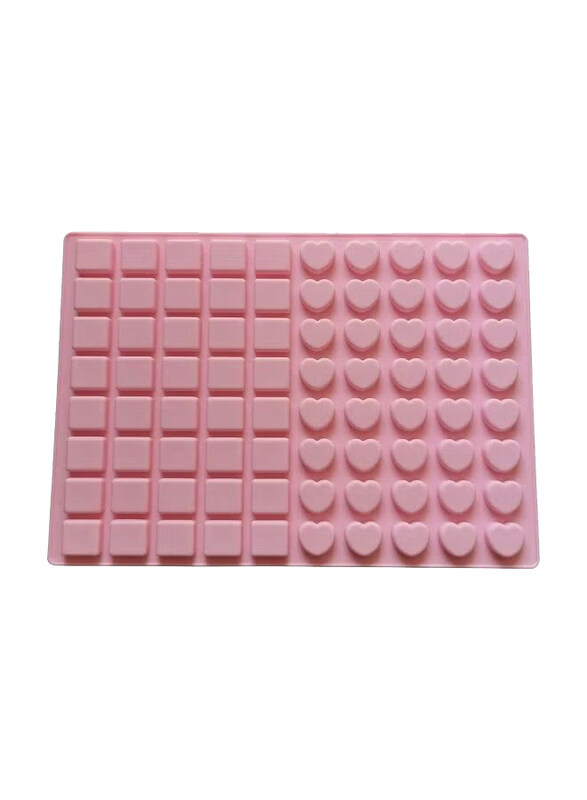 

Generic 80-Cavities Silicone Candy Molds, Pink