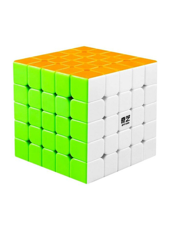 

D Eternal 5x5 High Speed Adjustable Puzzle Rubik's Cube, Multicolour