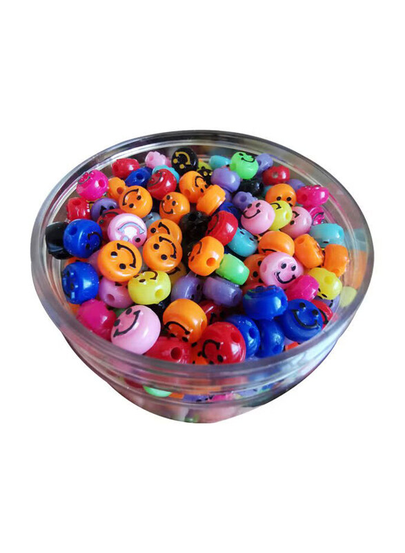 

Generic 200-Piece Craft Making Smiley Face Beads, Multicolour