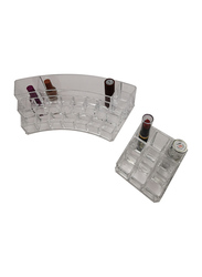 Acrylic Cosmetic Makeup Organizer Lipstick Holder Storage Case, Clear