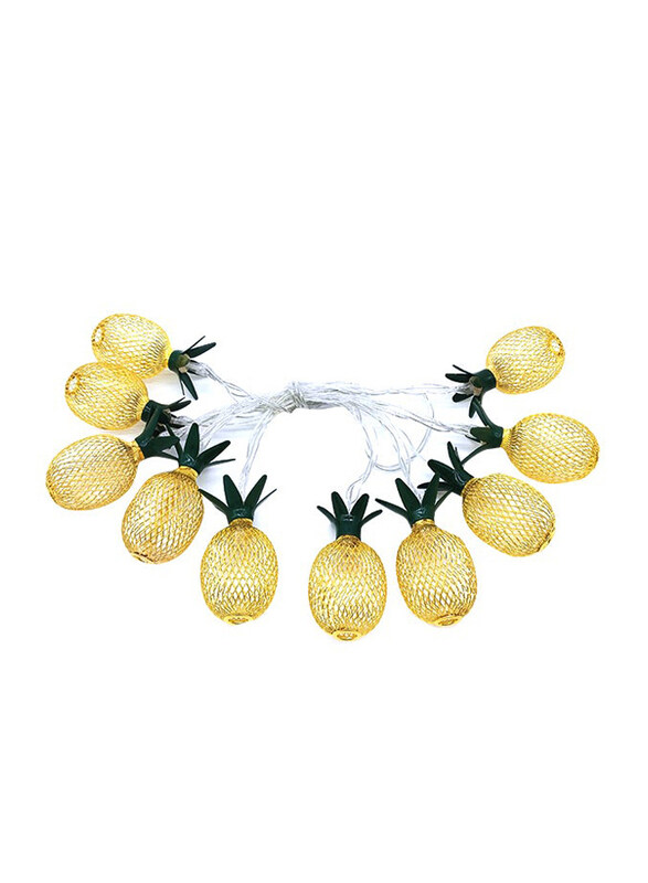 

Generic Pineapple Shaped String Light with 10 LED, Yellow