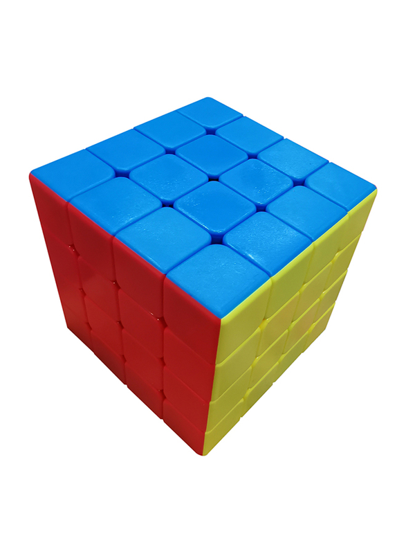 Speed 4 x 4 Cube Stickerless Puzzle Toy, Multicolour, Ages 6+