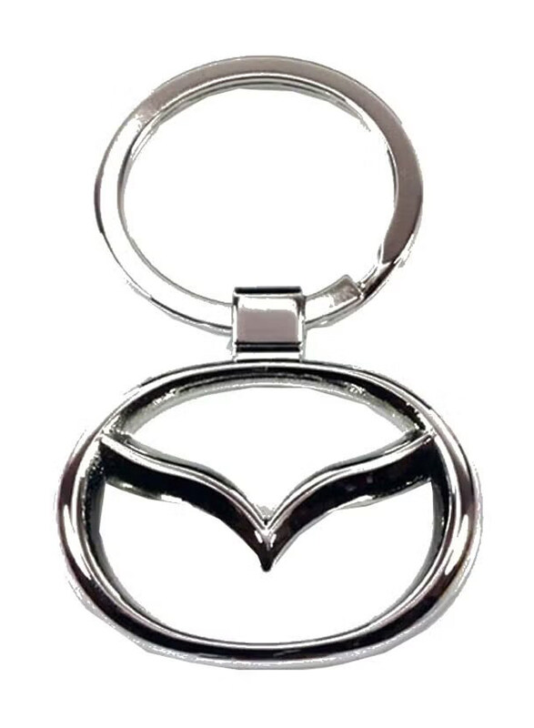 

Generic Mazda Metal Keychain, Silver