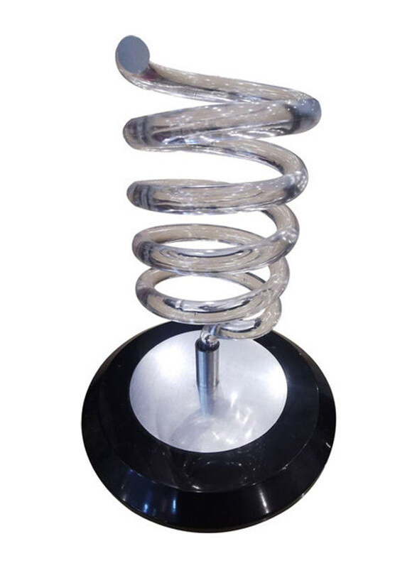 

Generic Spiral Hair Dryer Stand, Clear/Black
