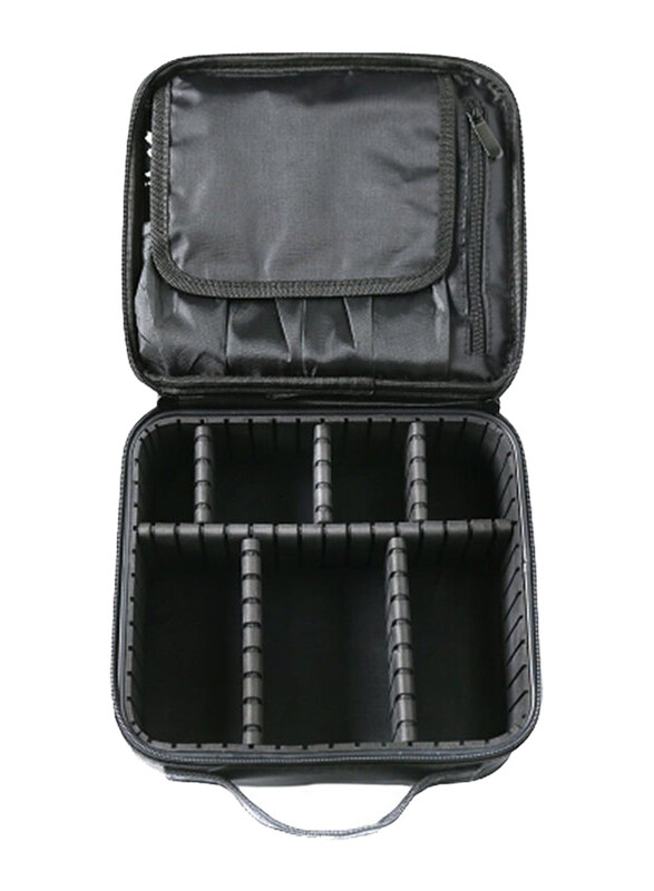 

Gloriest Adjustable Makeup Cosmetic Organizer, Black