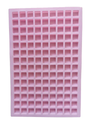 126-Cavity Flexible and Non-Stick Mini Ice Cube Mould, Pink