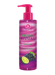 Dermacol Aroma Ritual Grape and Lime Stress Relief Liquid Soap, 250ml