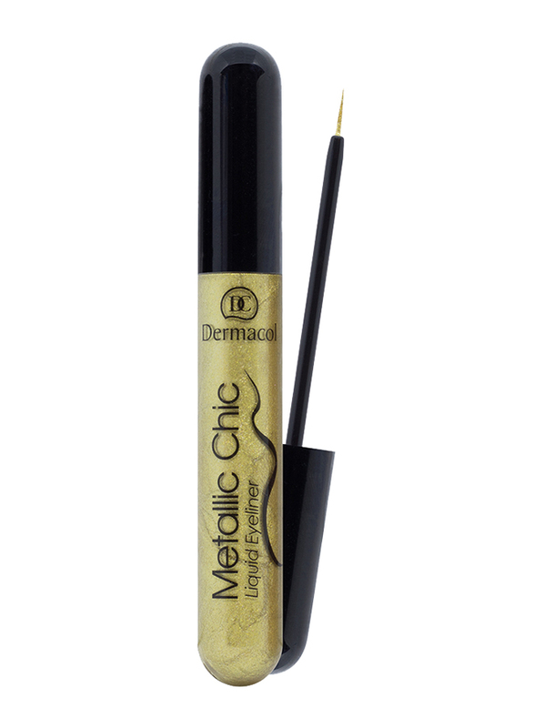 

Dermacol Metallic Chic Liquid Eyeliner, 01 Gold