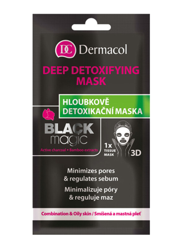 

Dermacol Deep Detoxifying Tissue Mask, 15ml