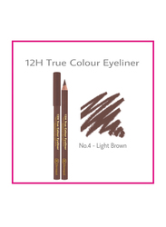 Dermacol 12H True Colour Eyeliner, No. 4 Light Brown