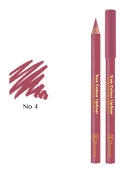 Dermacol True Colours Lip Liner, No. 4, Brown