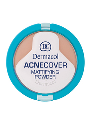 Dermacol Acnecover Mattifying Powder, 02 Shell, Beige