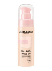 Dermacol Collagen SPF10 Make-Up, 20ml, 02 Fair, Beige