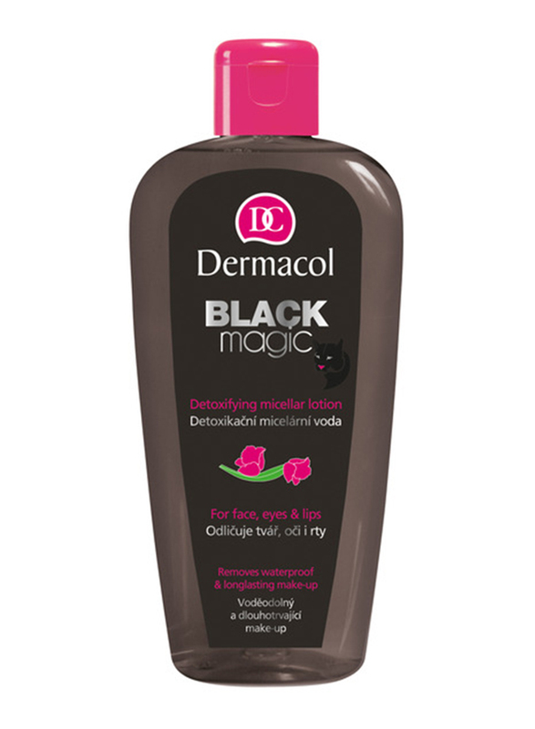 

Dermacol Black Magic Detoxifying Micellar Lotion, 200ml, Black