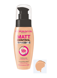 Dermacol Matt Control Make-Up Waterproof Foundation, 30ml, No. 1, Beige