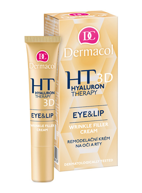 Dermacol Hyaluron Therapy Wrinkle Filler Eye and Lip Cream, 50ml