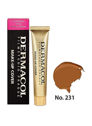 Dermacol Make-Up Cover Full Coverage Foundation, 30gm, Shade 231, Beige