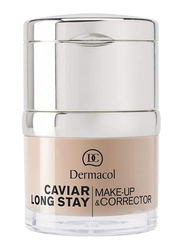 Dermacol Caviar Long Stay Make-Up and Corrector, 30ml, 3 Nude, Beige