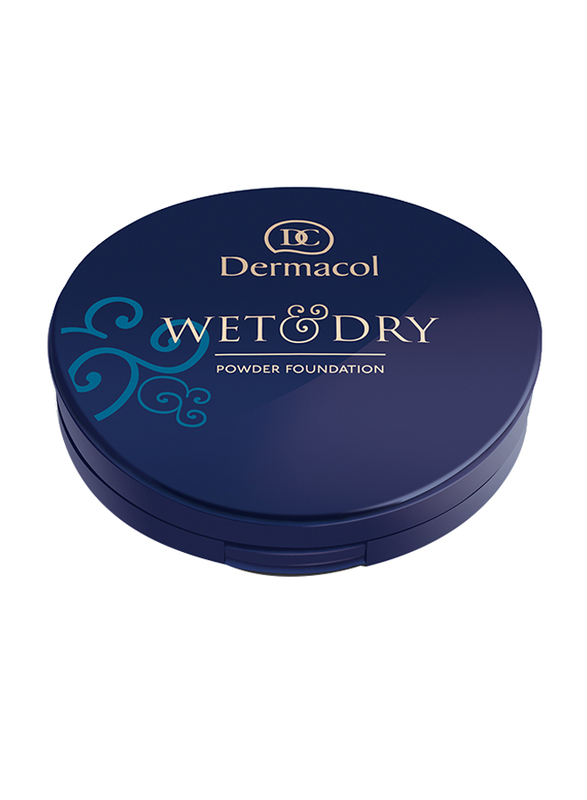 Dermacol Wet & Dry Powder Foundation, No. 2, Brown