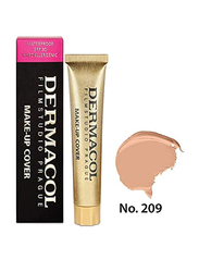 Dermacol Make-Up Cover Full Coverage Foundation, 30gm, Shade 209, Beige