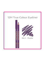 Dermacol 12H True Colour Eyeliner, No. 3 Purple