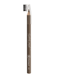 Dermacol Eyebrow Pencil, 1.6gm, Brown