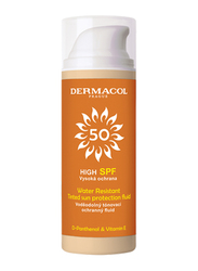 Dermacol SPF50 Sun Tinted Water Resistant Fluid, 50ml