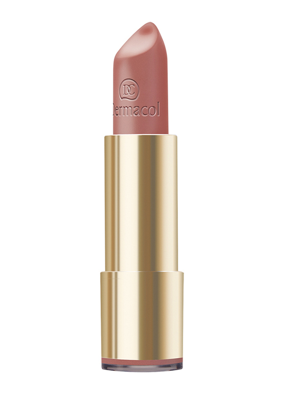 Dermacol Pretty Matte Lipstick, 3.5ml, No. 3, Brown