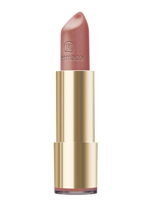 Dermacol Pretty Matte Lipstick, 3.5ml, No. 4, Brown