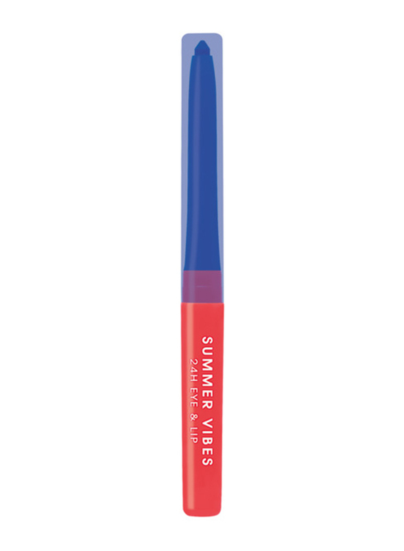 Dermacol Summer Vibes Mini Matic Eye and Lip Pencil, Nr.05, Dark Blue