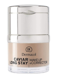 Dermacol Caviar Long Stay Make-Up and Corrector, 30ml, 4 Tan, Beige