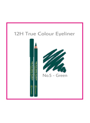 Dermacol 12H True Colour Eyeliner, No. 5 Green