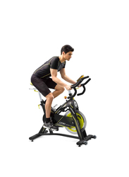 Horizon Fitness GR6 Indoor Cycle, Black/Yellow