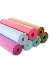 Gainmotion Organic Eco-Friendly Yoga Mat, Assorted Colours