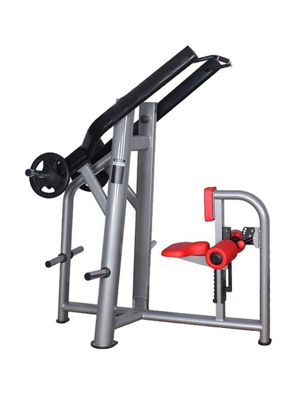 

Gainmotion High Row Machine with Weight Plates, 3 Piece, Multicolour