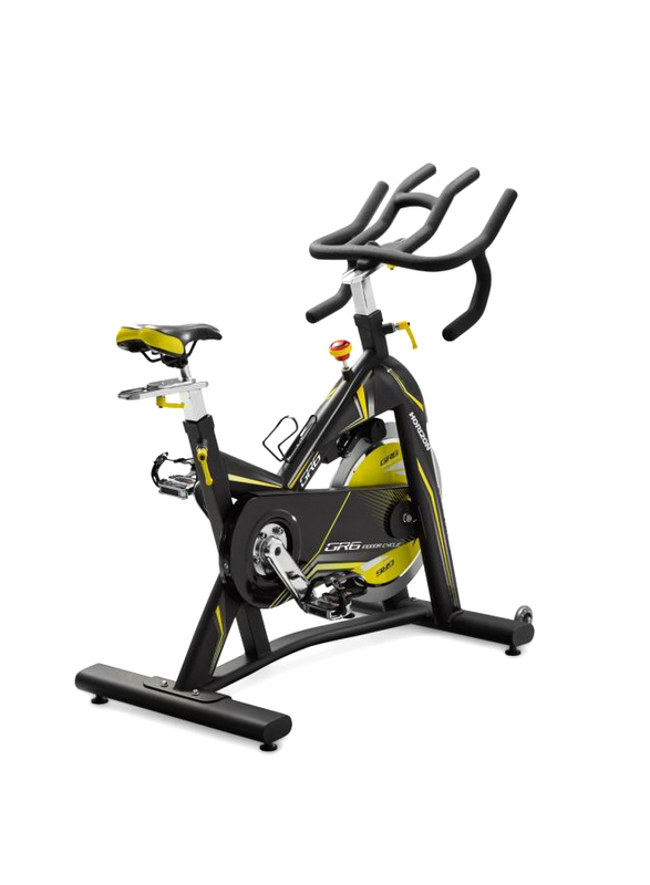 Horizon Fitness GR6 Indoor Cycle, Black/Yellow