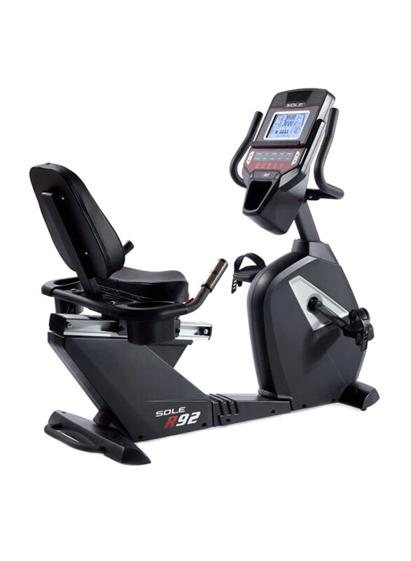 

Sole Fitness R92 Recumbent Bike, Black