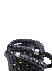 Gainmotion Battle Rope, 9 Meter, Black