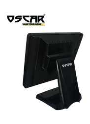 Oscar Parker Touchscreen POS Terminal Cashier Billing Machine, Intel J1900 2.0 GHz, 4GB RAM, 64GB SSD, 15 Inch LED, Shiny Black