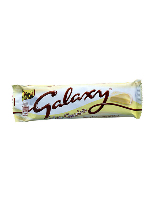 

Galaxy White Chocolate Bar, 38g