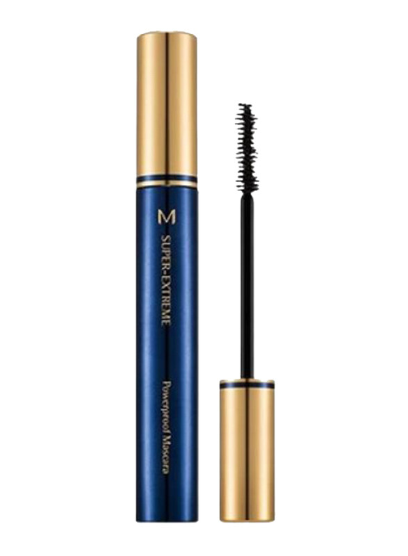 

Missha M Super Extreme Powerproof Mascara, 9.5gm, Volumizing Longlash, Black