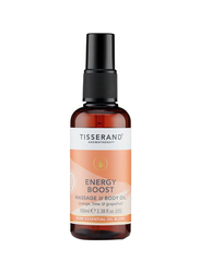 Tisserand Energy Boost Massage and Body Oil, 100ml