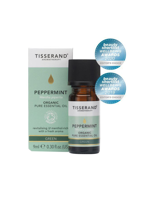 Tisserand Peppermint Essential Organic Oil, 9ml