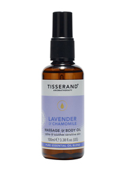 Tisserand Lavender and Chamomile Massage and Body Oil, 100ml